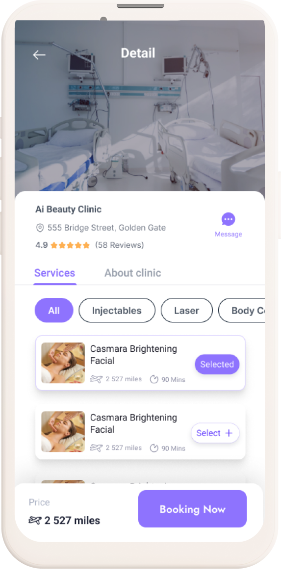 Clinic Profile & Booking